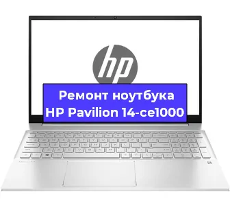 Чистка от пыли и замена термопасты на ноутбуке HP Pavilion 14-ce1000 в Белгороде